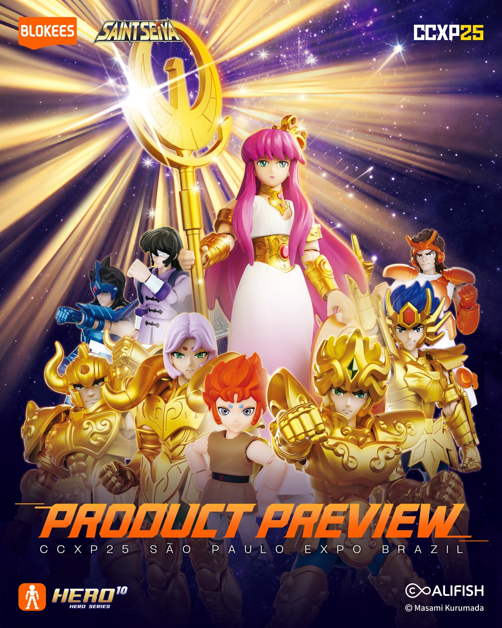 Saint Seiya Galaxy Version 03 – Gold Zodiac (1 CAJA CON PRODUCTO ALEATORIO)