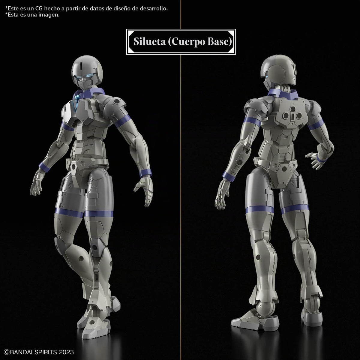 Bandai 30MF Liber Holy Knight – 30 Minutes Fantasy, kit para armar