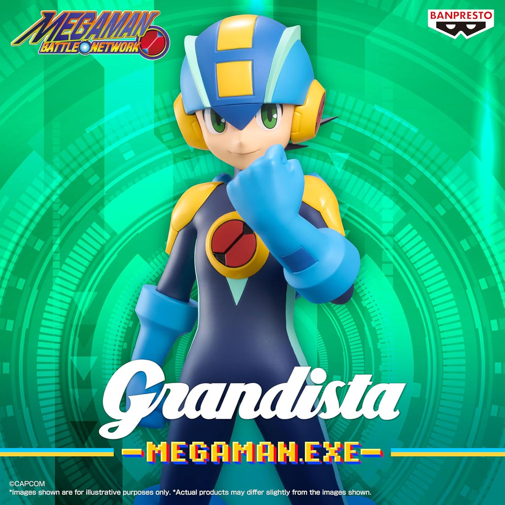 Mega Man Battle Network Grandista – MegaMan.EXE Banpresto Figure 20 cm