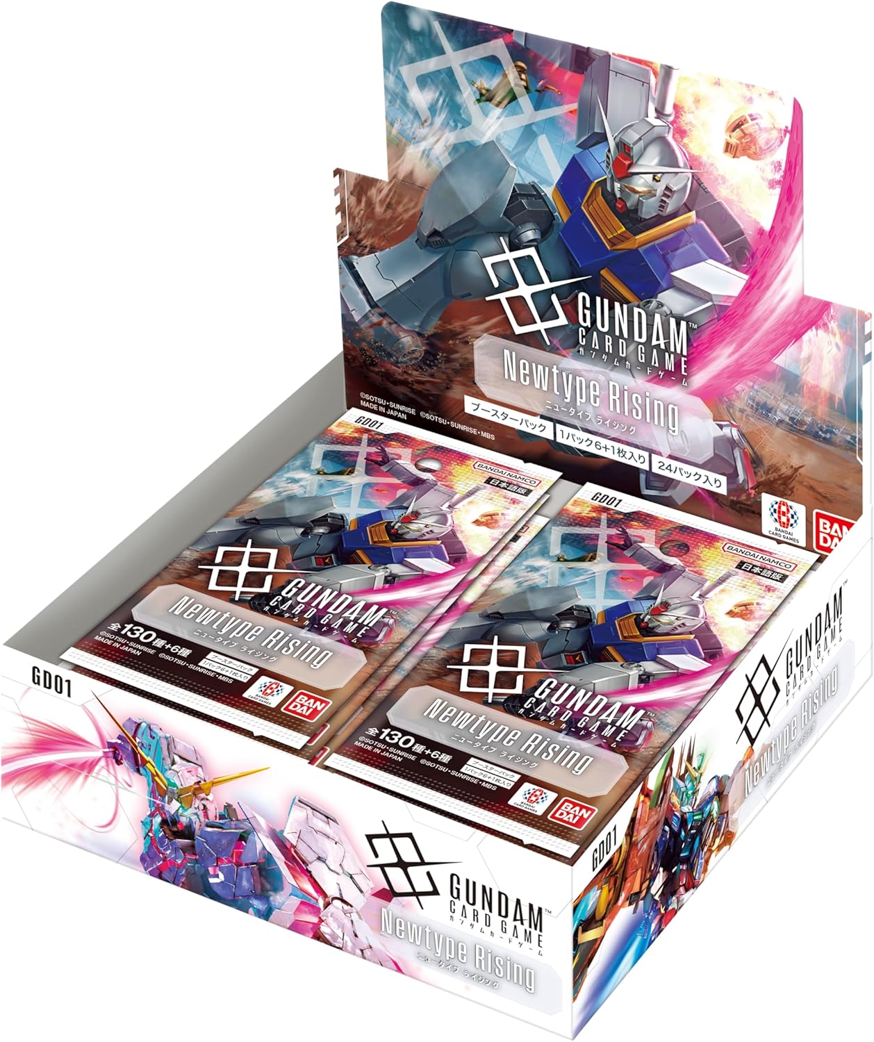 Gundam Card Game Booster Pack Newtype Rising (JAP)