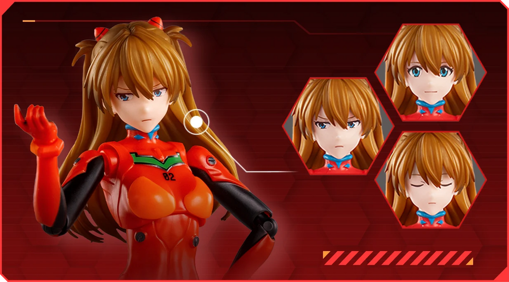 Evangelion Fantastics Series Asuka Shikinami Langley (Plug Suit)