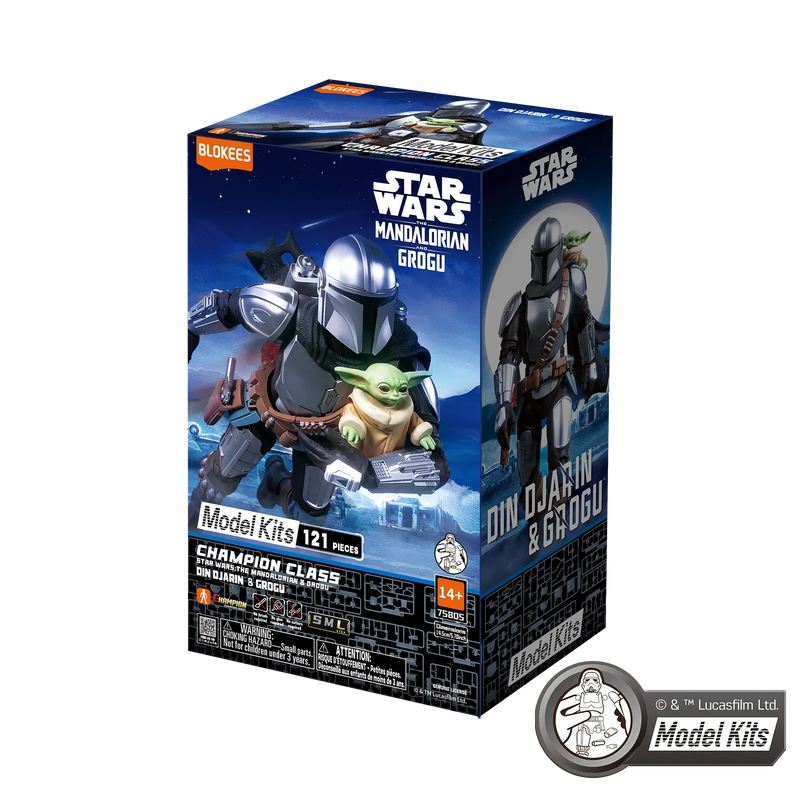 Star Wars: The Mandalorian & Grogu Champion Class 05 Din Djarin & Grogu