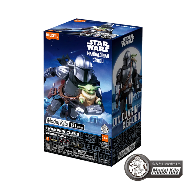 Star Wars: The Mandalorian & Grogu Champion Class 05 Din Djarin & Grogu