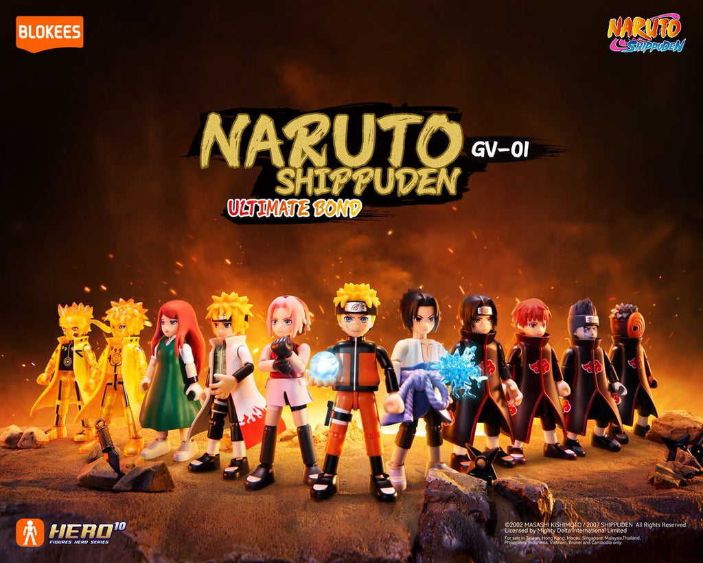 Naruto Galaxy Version 03 Heart of A Ninja Blokees