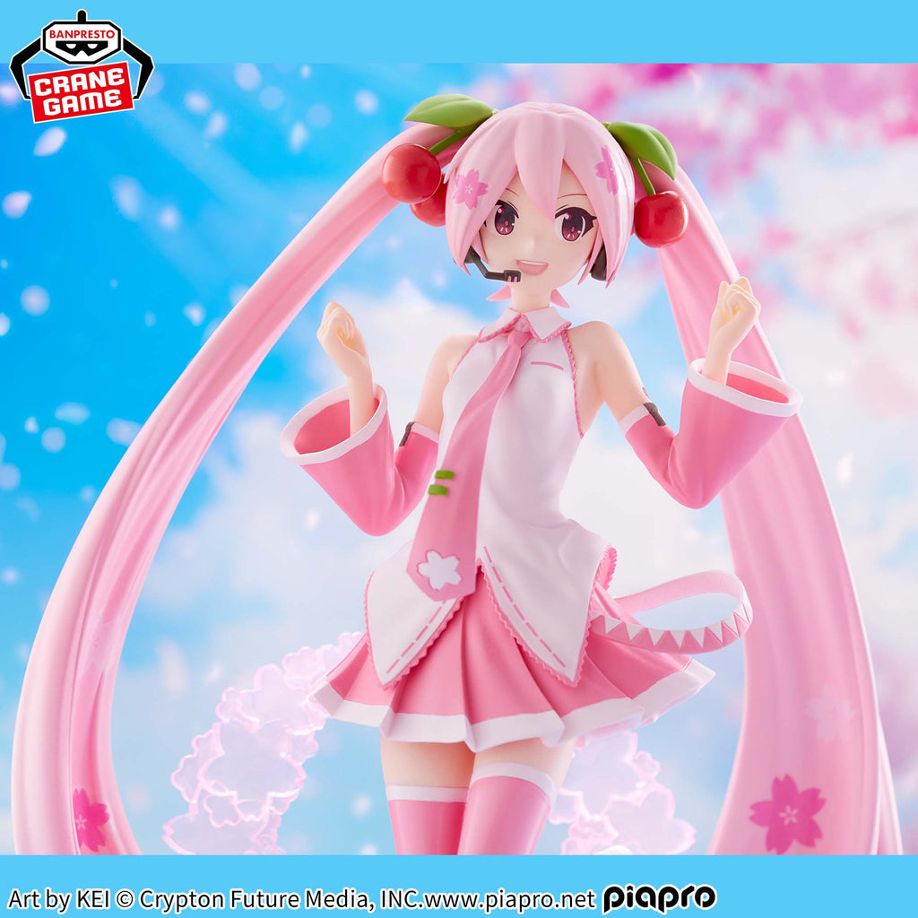 SAKURA MIKU  BANPRESTO EVOLVE SAKURA MIKU FIGURE