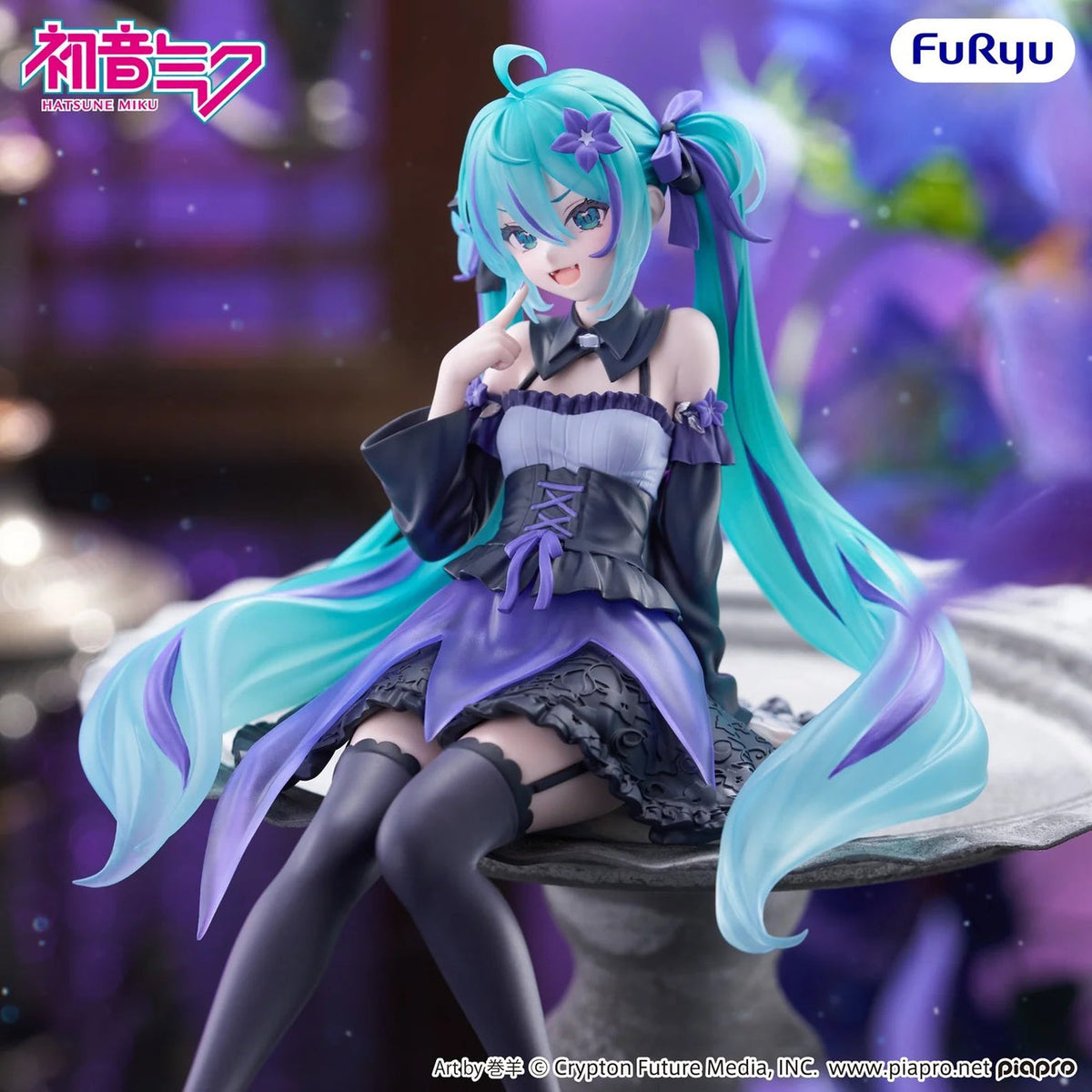 Hatsune Miku Noodle Stopper Figure -Flower Fairy Bellflower- | FuRyu