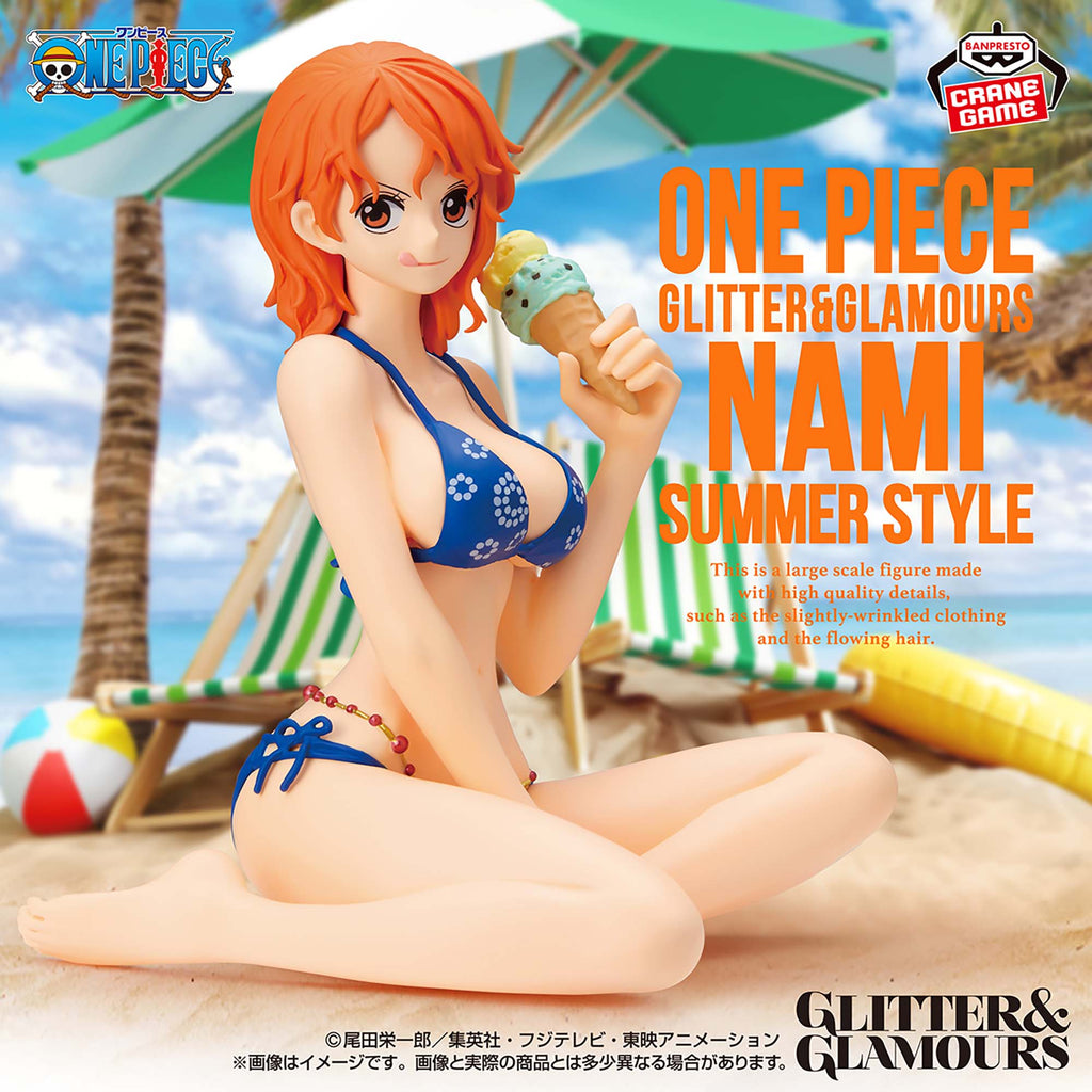 One Piece – Figura Nami Summer Style Ver. Glitter & Glamours