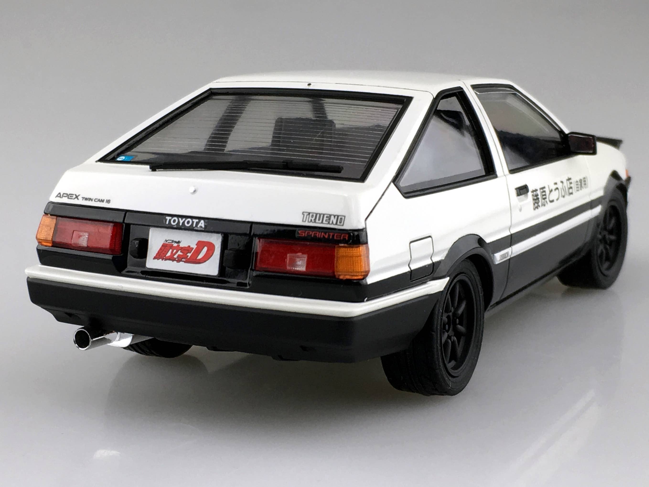 1/24 Takumi Fujiwara AE86 Trueno Project D Ver.