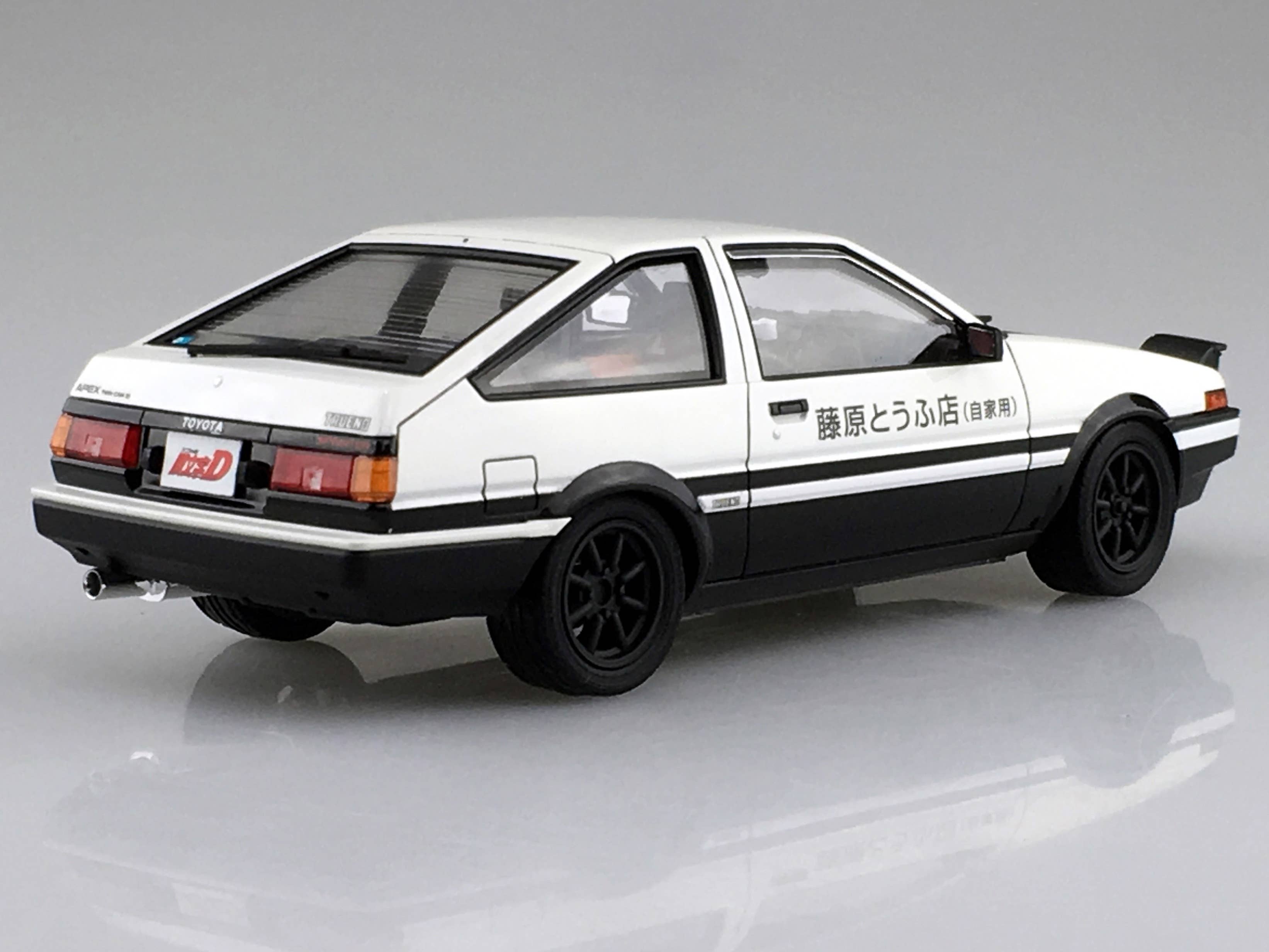 1/24 Takumi Fujiwara AE86 Trueno Project D Ver.