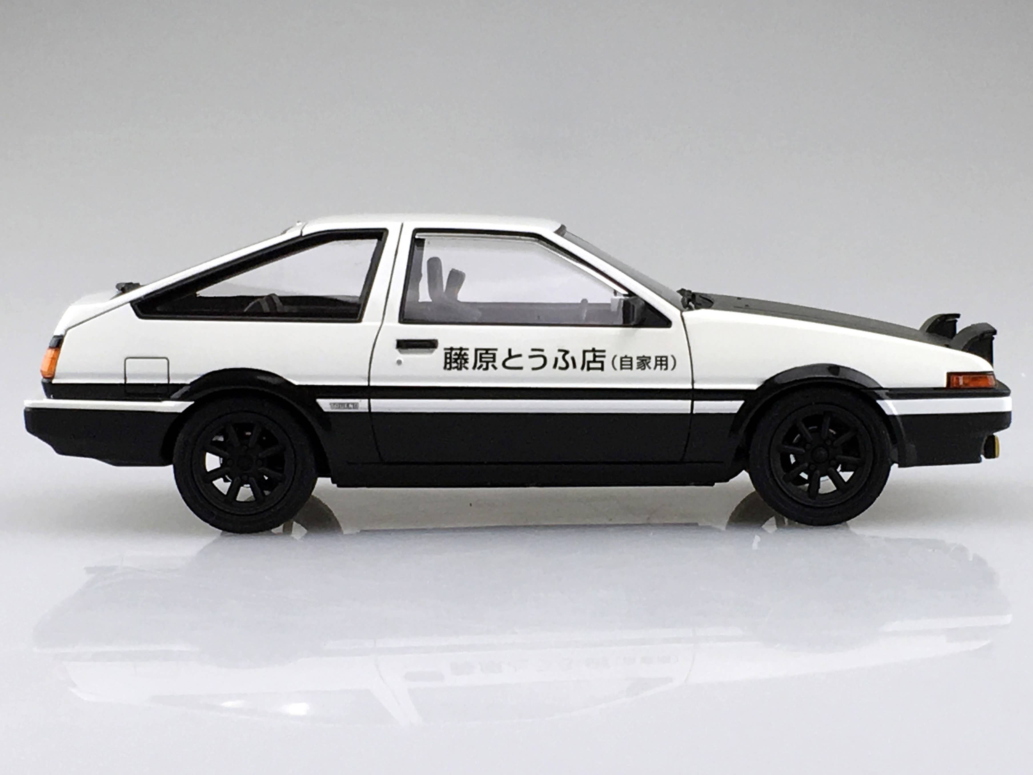 1/24 Takumi Fujiwara AE86 Trueno Project D Ver.