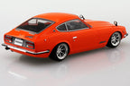 Aoshima 1/32 Nissan S30 Fairlady Z Custom Wheel Orange
