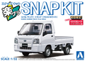 Aoshima 1/32 Subaru Sambar Truck (Frost White)