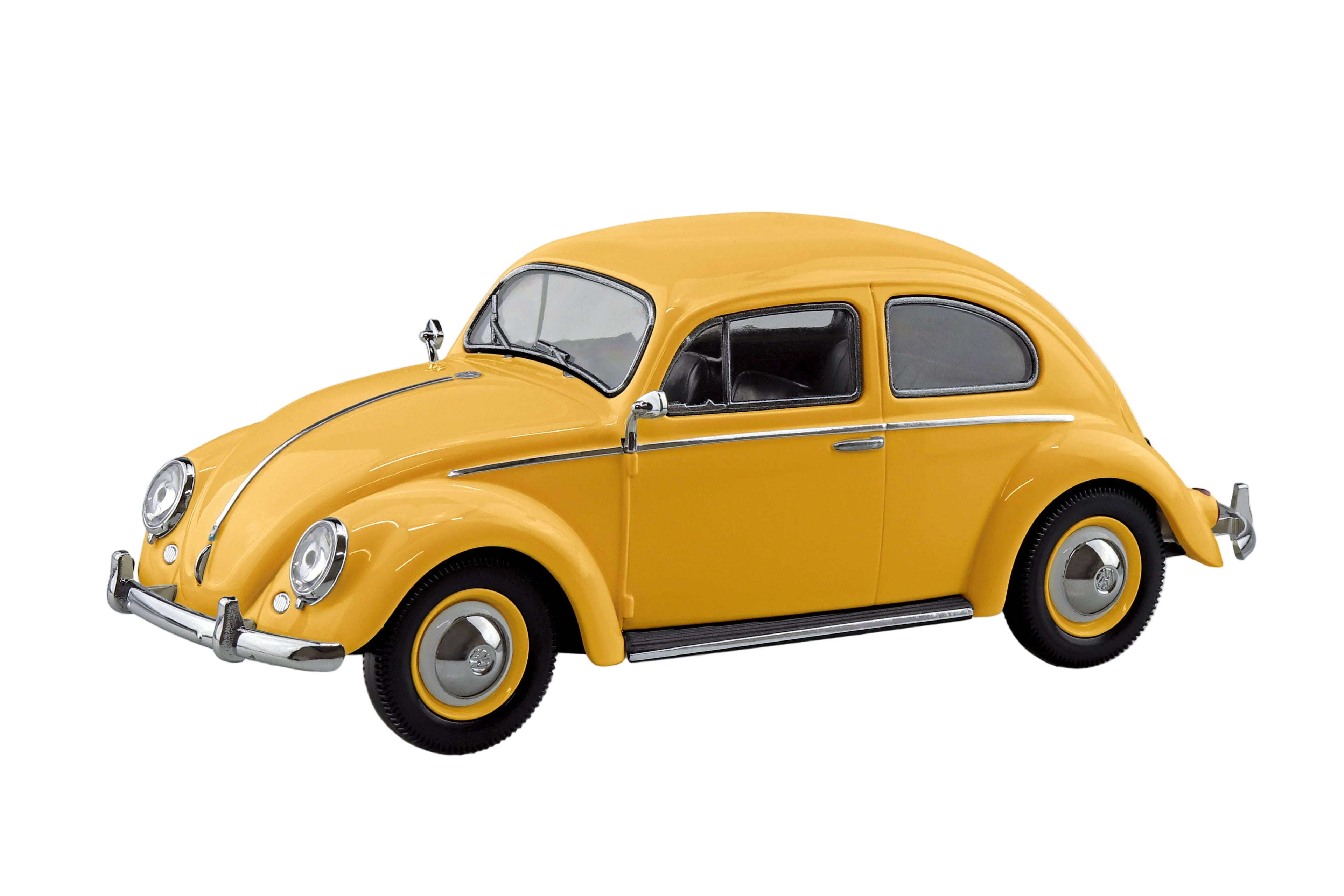 1/32 Volkswagen Beetle (Postal Yellow) by Aoshima