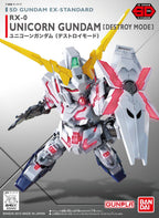 SD EX-Standard Unicorn Gundam Gundam Model Kit Bandai Hobby