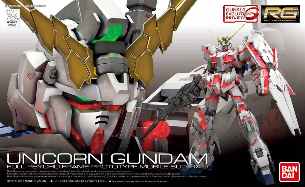 RG 1/144 Unicorn Gundam