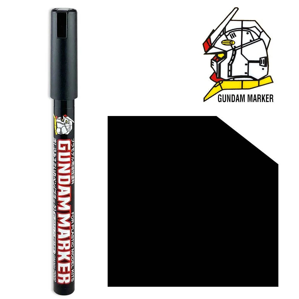 Gundam Marker Extra Thin Type Black for Panel Lines Renewal
