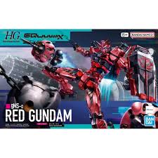 HG 1/144 Red Gundam Mobile Suit Gundam GQuuuuuuX